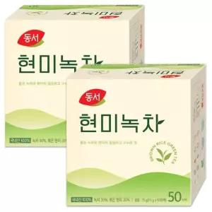 동서 현미녹차 50Tx2개
