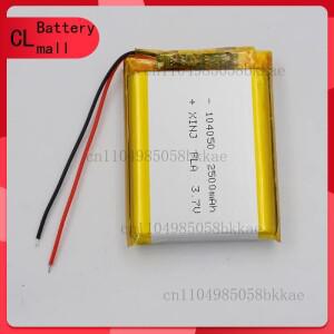 3.7V 2500mAh 9.25Wh 리튬 폴리머 배터리 104050 JST 2핀 1.0/1.25/1.5/2.0/2.54mm 플매트 카펫 러그용