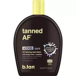 btan UV 태닝 침대 로션 가장 어두운 틴티드 실내외 브론저 액셀러레이터 최고의 브라우닝 바디 익스텐더