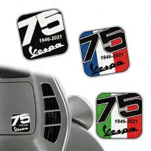 베스파 GTS 스프린트 프리마베라 75주년 기념 레진 스쿠터 스티커 액세서리