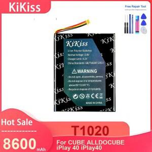 CUBE ALLDOCUBE iPlay 40 태블릿 PC용 KiKiss 노트북 배터리 T1020 8600mAh 도구 포함