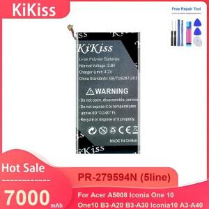 Acer iconia One 10 A5008 B3-A20 A3-A40 PR-279594N (5라인) 7000mAh 배터리용 KiKiss 노트북