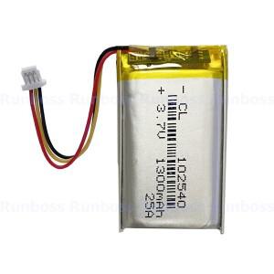1-10PCS 3.7V 1300mAh 102540 JST 3Pin 1.0mm 커넥터 포함 운전 레코더용 리튬 폴리머 배터리 GPS DashCam