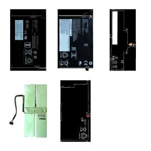 3290-6480mAh 레노버 씽크패드 E470 X1 2014 배터리 L17M3P53 SB10K97568 00HW003