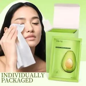 아보카도 메이크업 리무버 물티슈 2/3박스 부드럽게 제거하고 얼굴 를 깊이 깨끗하게 클렌징하며 개별