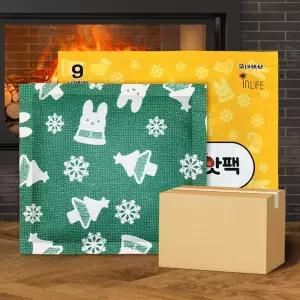 핫팩 60g 60개 겨울 외출 등산 캠핑 휴대용 손난로 일회용 혹한기용품 미니온열팩
