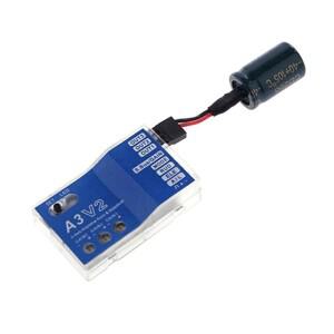 ABSQ-2X 3축 자이로 V2 비행 컨트롤러 안정기 RC 고정익 헬리콥터 항공기 모델용 향상된