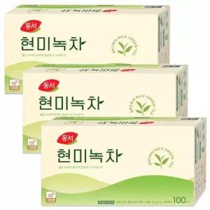 동서 현미녹차 100Tx3개