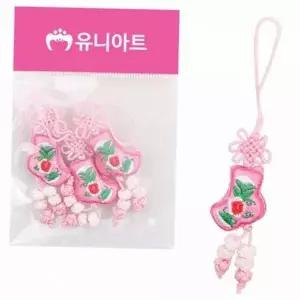 버선 한국 공예 장식 매듭 복장식 기념품 전통 주머니