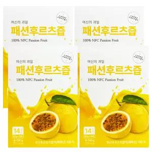 컬러에너지 여신의 과일 패션후르츠즙 20gx14포 4박스 (총56포) CB