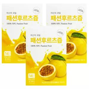 컬러에너지 여신의 과일 패션후르츠즙 20gx14포 3박스 (총42포) CB