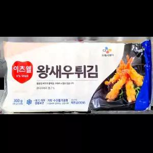 빵가루왕새우튀김 (이츠웰 30g x10미) X10 업소 식당용 간식용 브레드크럼 정