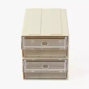 수납함 데스크 책상정리 수납정리함 2단 11x6cm 2p 공구부품함