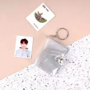 투명 글리터 앨범 증사 띠부씰 미니 시그증사 바인더 스티커 굿즈