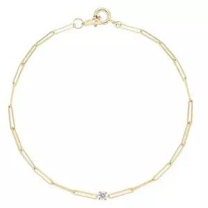[로이드](마산점)랩다이아몬드 0.09CT 클립 18K 팔찌 LWF26009D