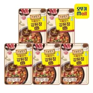 [오뚜기] 오늘밥상 차돌양지 강된장 양념 115g 5개