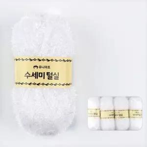 수세미털실 NO.101 4000 털실 4개입 털실 수세미실 수세미털실