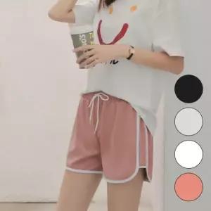 3부 돌핀팬츠 트레이닝 홈웨어 라빠 바지 숏팬츠 돌핀팬츠 잠옷바지 (WEE8EE9)