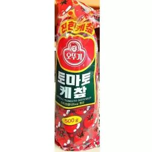 케찹(오뚜기 500g)X4 케찹 드레싱 마요네스 소스 식용 양념 조미료 (WC9AFBD)