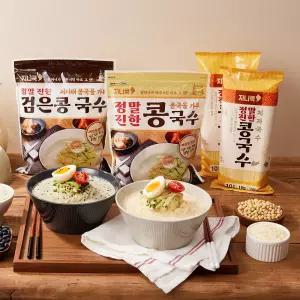 지니쿡 정말진한 콩국수세트 10인분 콩국물 콩물 콩국수면