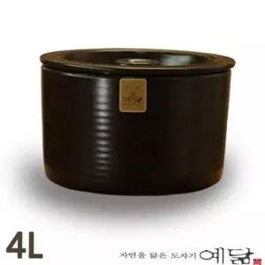 현관 장독대 주방용 소금 보관 용기 항아리 전통 옹기