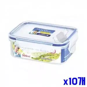밀폐용기 김치밀폐용기 직사각밀폐 김치보관 김치 300ml 10개 냉동밥