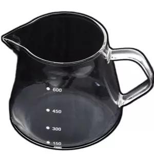 드립용 내열 유리 커피 서버 핸드 유리 커피 서버 600ml 커피유리잔