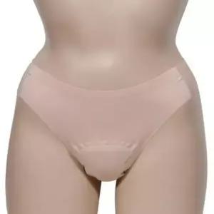 레이스 햄라인 누디 티팬티