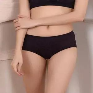 누디 호피 패턴 맥시팬티