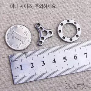 카라비너 서스펜션 미니 키링 스테인레스 장비 야외 클립
