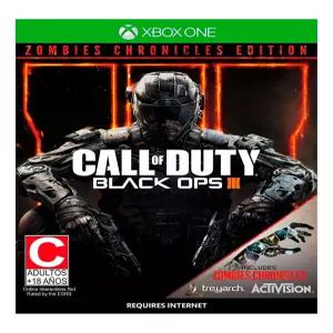 콜 오브 듀티 블랙 옵스 III 좀비 연대기 Xbox One