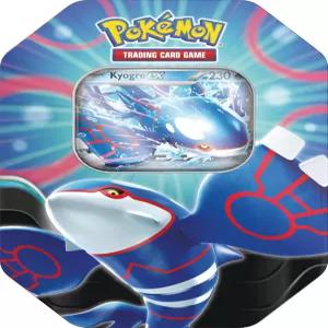포켓몬 TCG Azure Legends Tin Kyogre ex (부스터 팩 4개와 포일 프로모션 카드 장)
