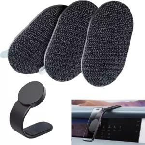 DYEKNEE 3 PCS 3M 접착 패드 교체 장착 테이프 자동차 휴대폰 홀더 마그네틱 마운트와 호환되는 70mm x