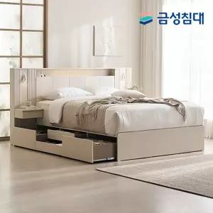 [금성침대]아르델 루미에르 침대 퀸(Q) 패널협탁포함