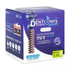 포켄스 덴티페어리 블루베리 SS 82개입 410g 강아지 덴탈껌