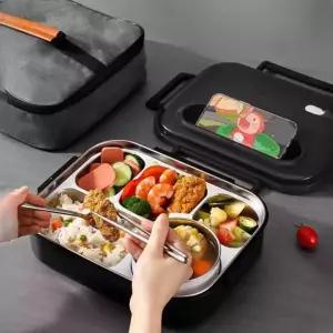 보온 스텐 식판 런치박스 학교 다이어트 직장인 밀폐