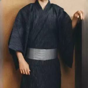 남성 남자 기모노 유카타 일본식 온천 료칸 루즈핏