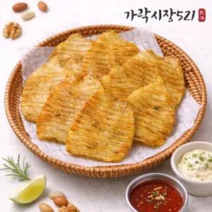 고소한 땅콩맛 영화관 버터구이 몸통오징어 200g (7~10미)