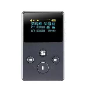 XDUOO X2S 음악 플레이어 고해상도 무손실 휴대용 컴팩트 알루미늄 쉘 OLED 스크린 최대 28G TF/마이크로
