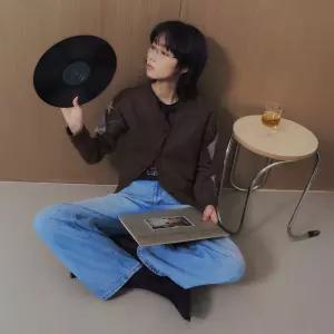 에잇세컨즈 여성 소매 아가일 패턴 카디건 브릭 35625ACC3C 239922