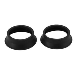 스코프 접안렌즈 아이컵 28-32mm 현미경 단안 접이식 소프트 고무 커버 2 개