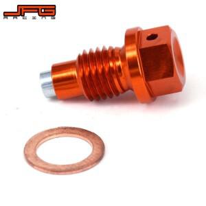 바이크 오토바이 CNC 마그네틱 오일 드레인 플매트 카펫 러그 볼트 KTM SX EXC 125 150 200 250 350 450 53