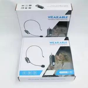 미니 무선 헤드셋 마이크 시스템 가정용 DJ 노래방 MiCWL CM500 35mm