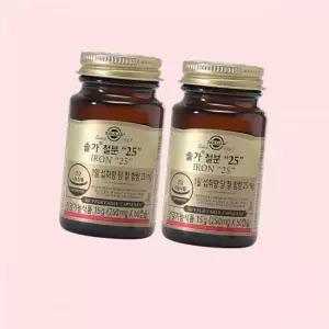 솔가 철분 25mg X 2개 (60캡슐 60일) 4377872