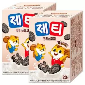 [NS홈쇼핑]제티 쿠키앤쵸코 20Tx2개[35954417]