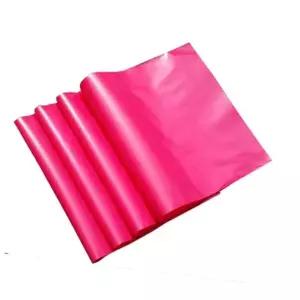 HDPE 실속형 택배봉투 38x48cm+4cm 100장 핑크0.07mm