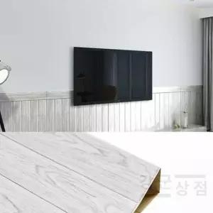 폼블럭 시트지 접착식벽지 붙이는벽지 접착무늬목