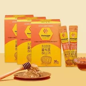허니거 천연벌꿀 오크통 숙성 발효식초 3박스(15gx90개입)