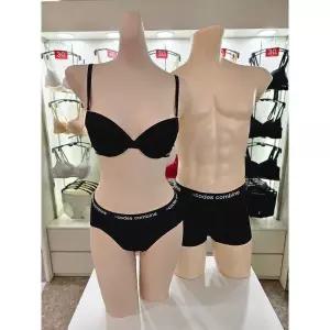 코데즈컴바인이너웨어 커플SET 베이직 커플 속옷 세트CEMDR161 CEWBRBP161BK 617072
