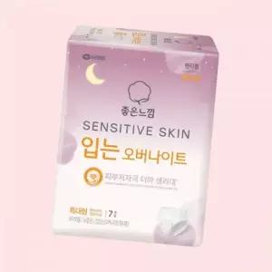 좋은느낌  좋은느낌 센서티브스킨 입는오버나이트 특대형 7P 4613758